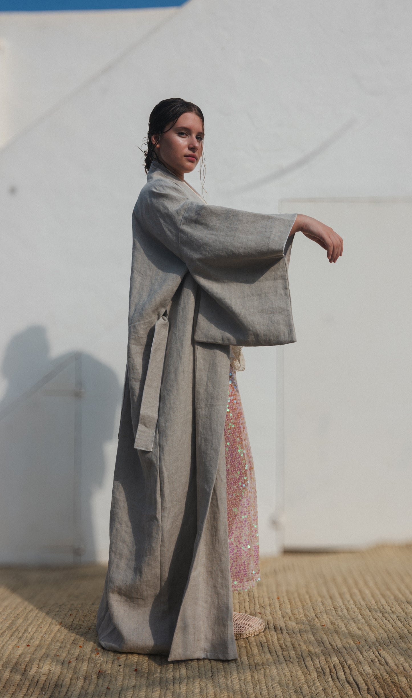 Handmade Organic Hemp Kimono