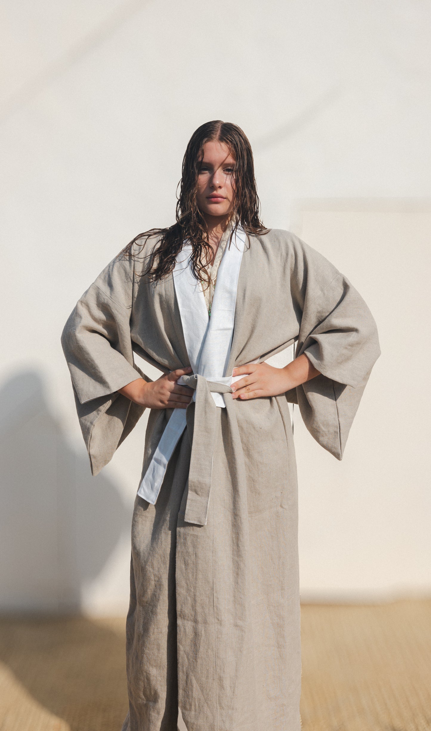 Handmade Organic Hemp Kimono