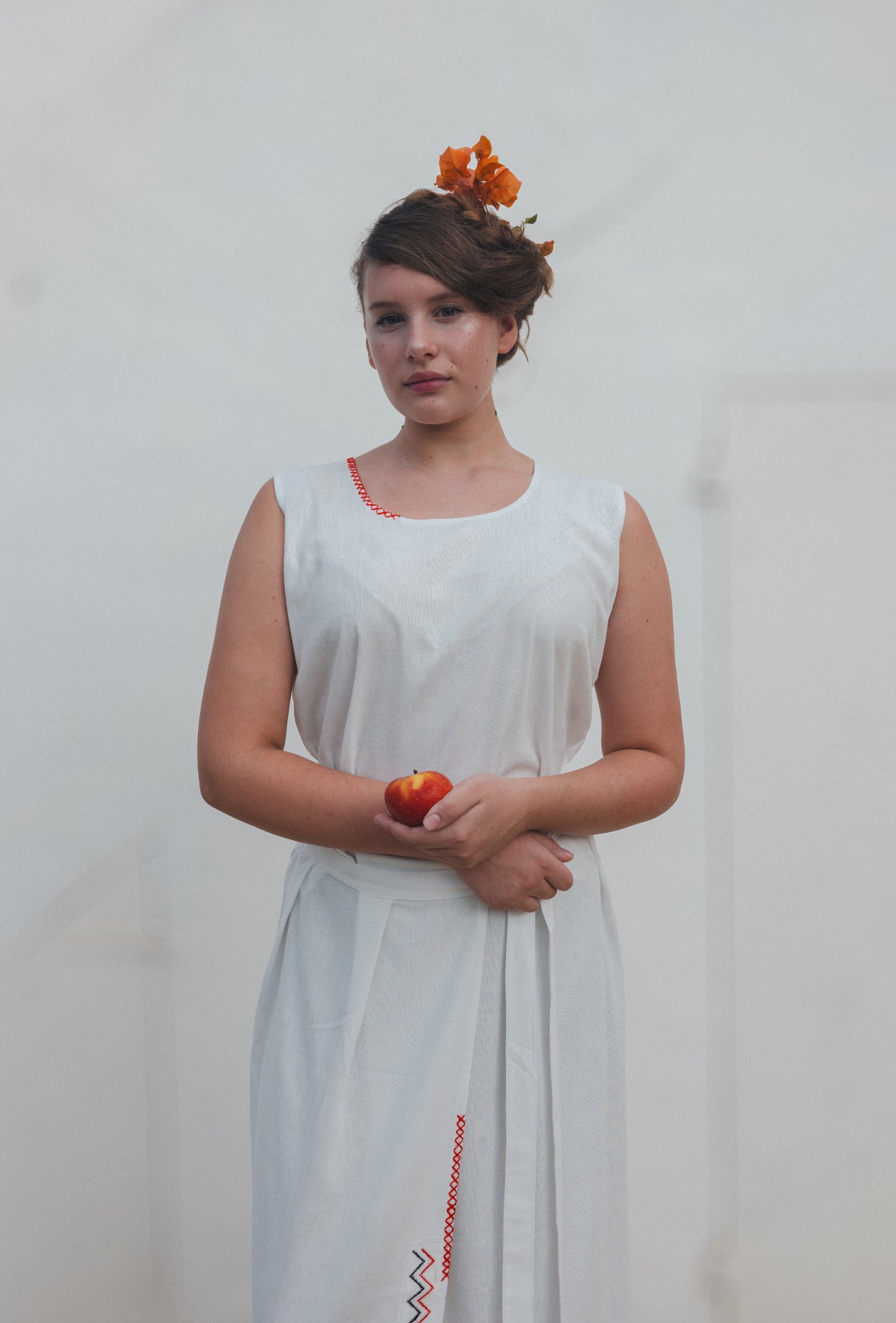 Unisex Linen Wrap Suit