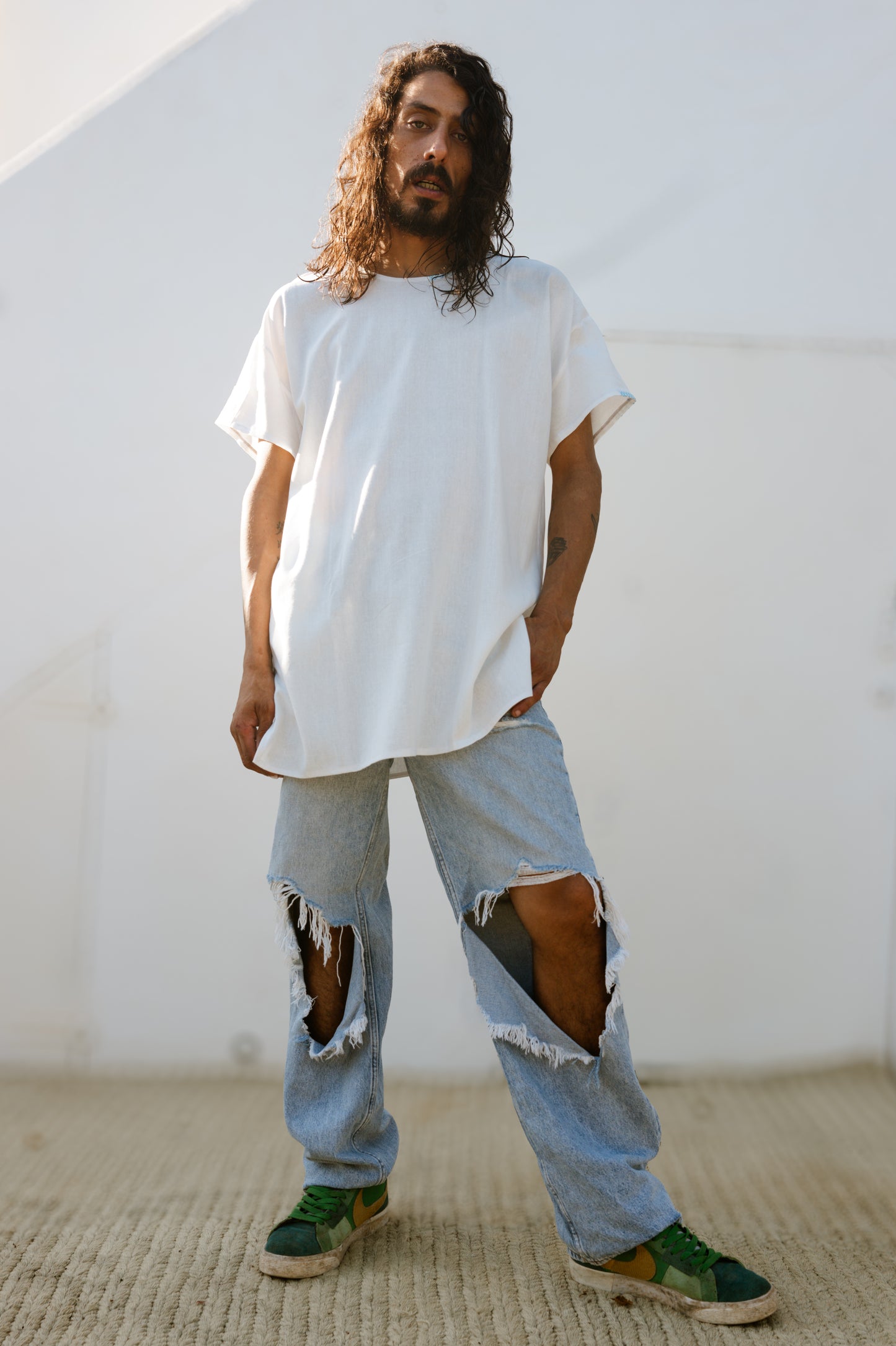 The Madonna Linen Tunic