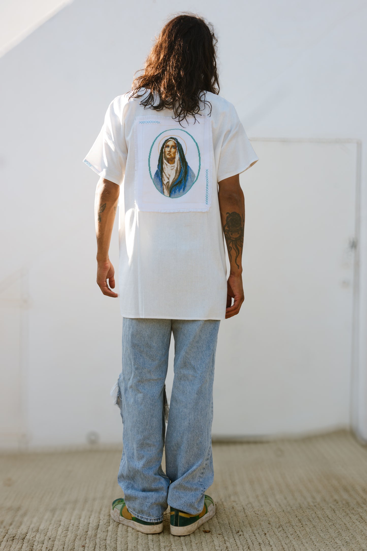 The Madonna Linen Tunic