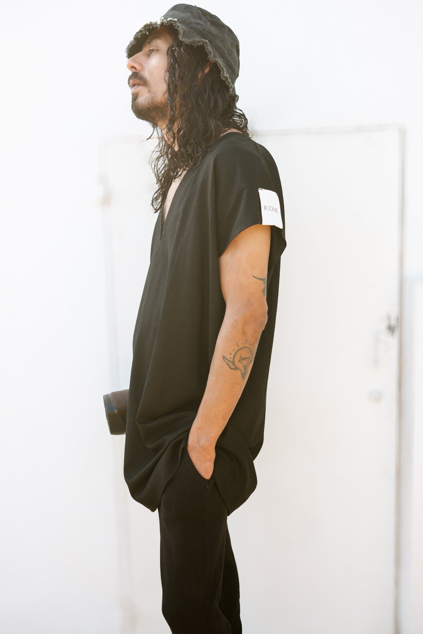 Unisex Organic Linen Tunic