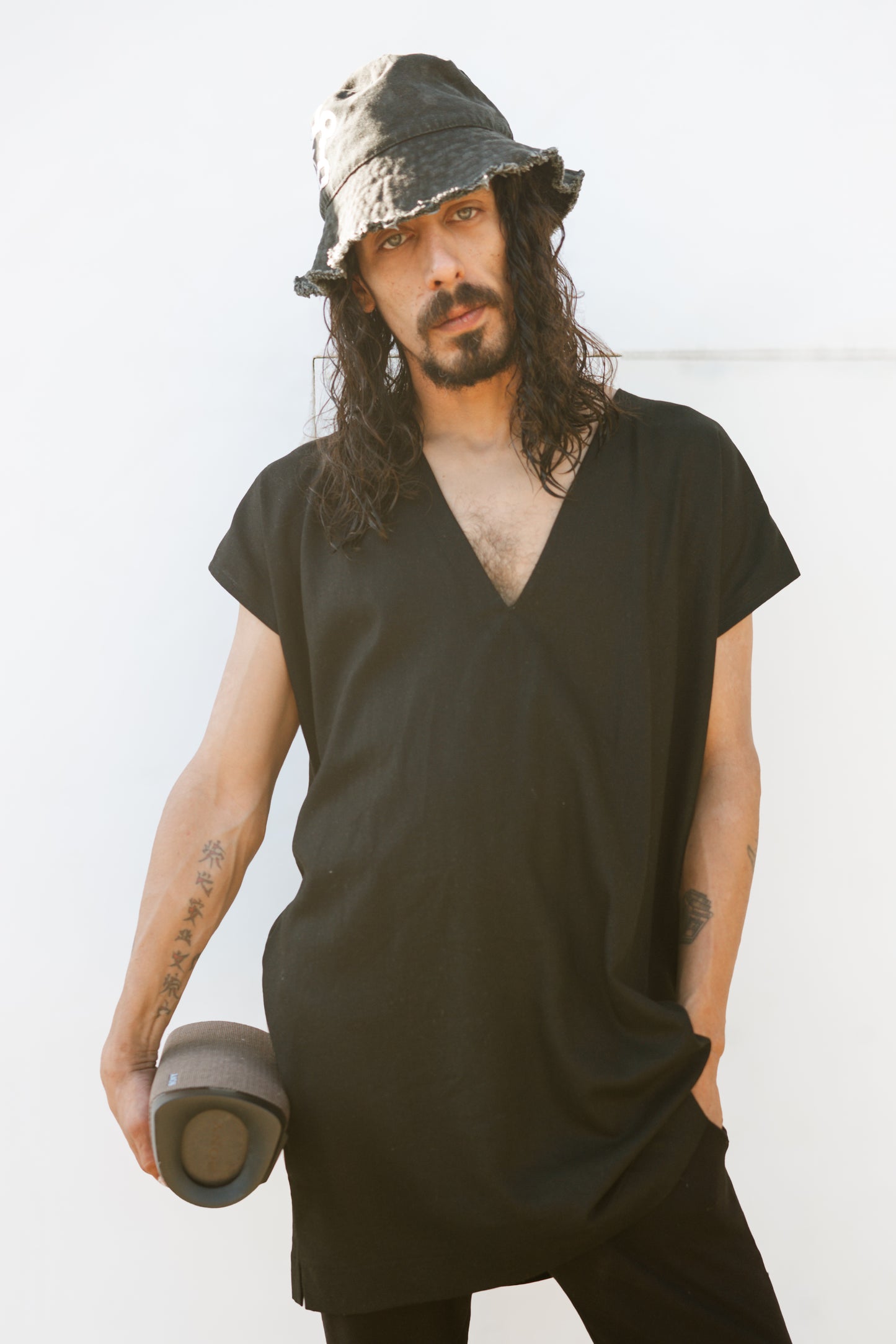 Unisex Organic Linen Tunic