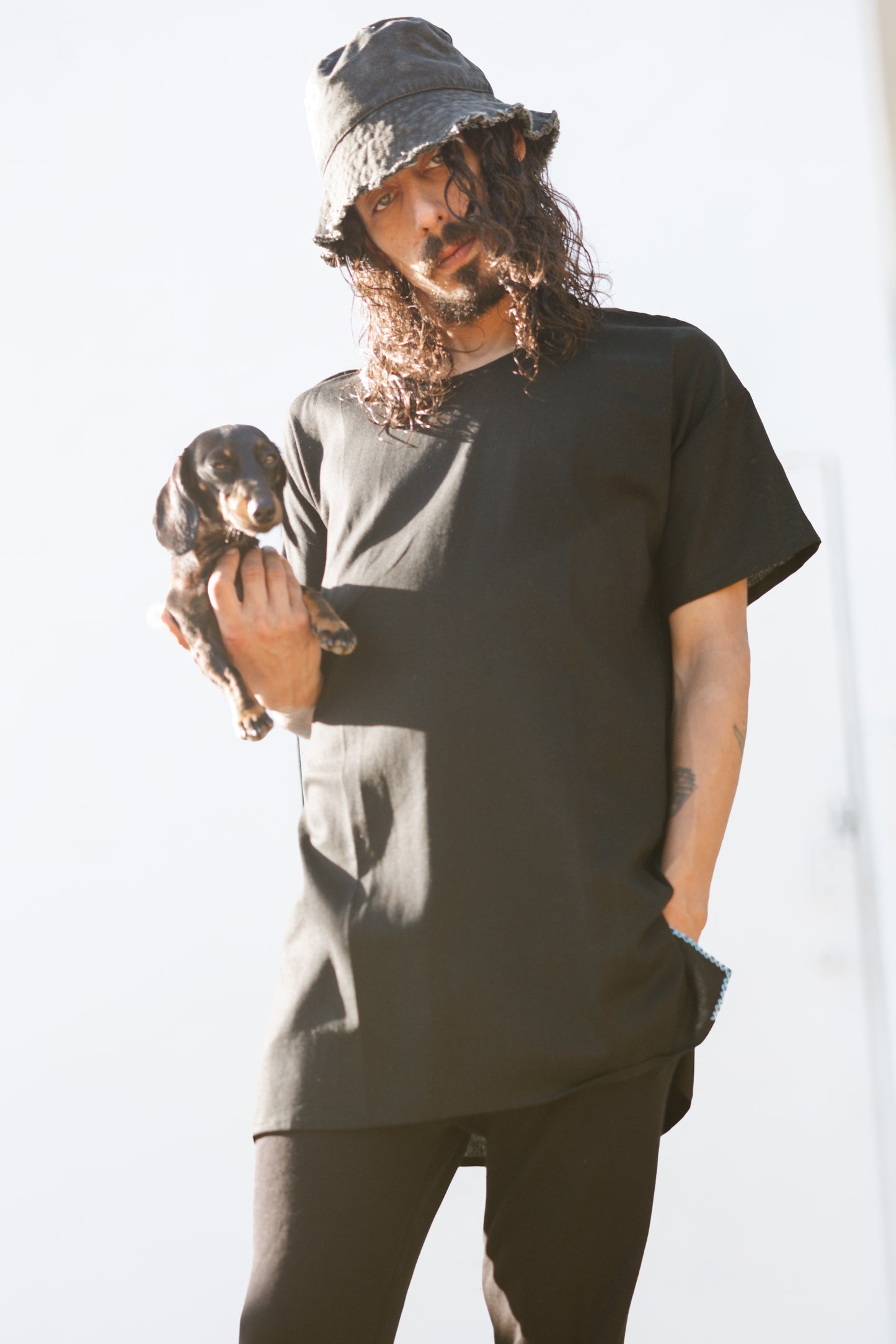 Unisex Organic Linen Tunic