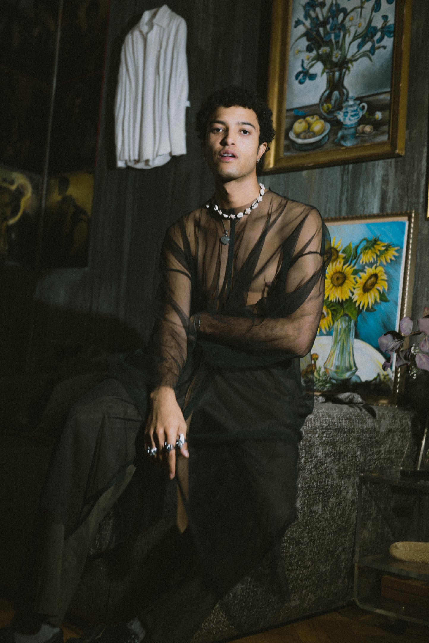 The Transparent LongSleeve Dress