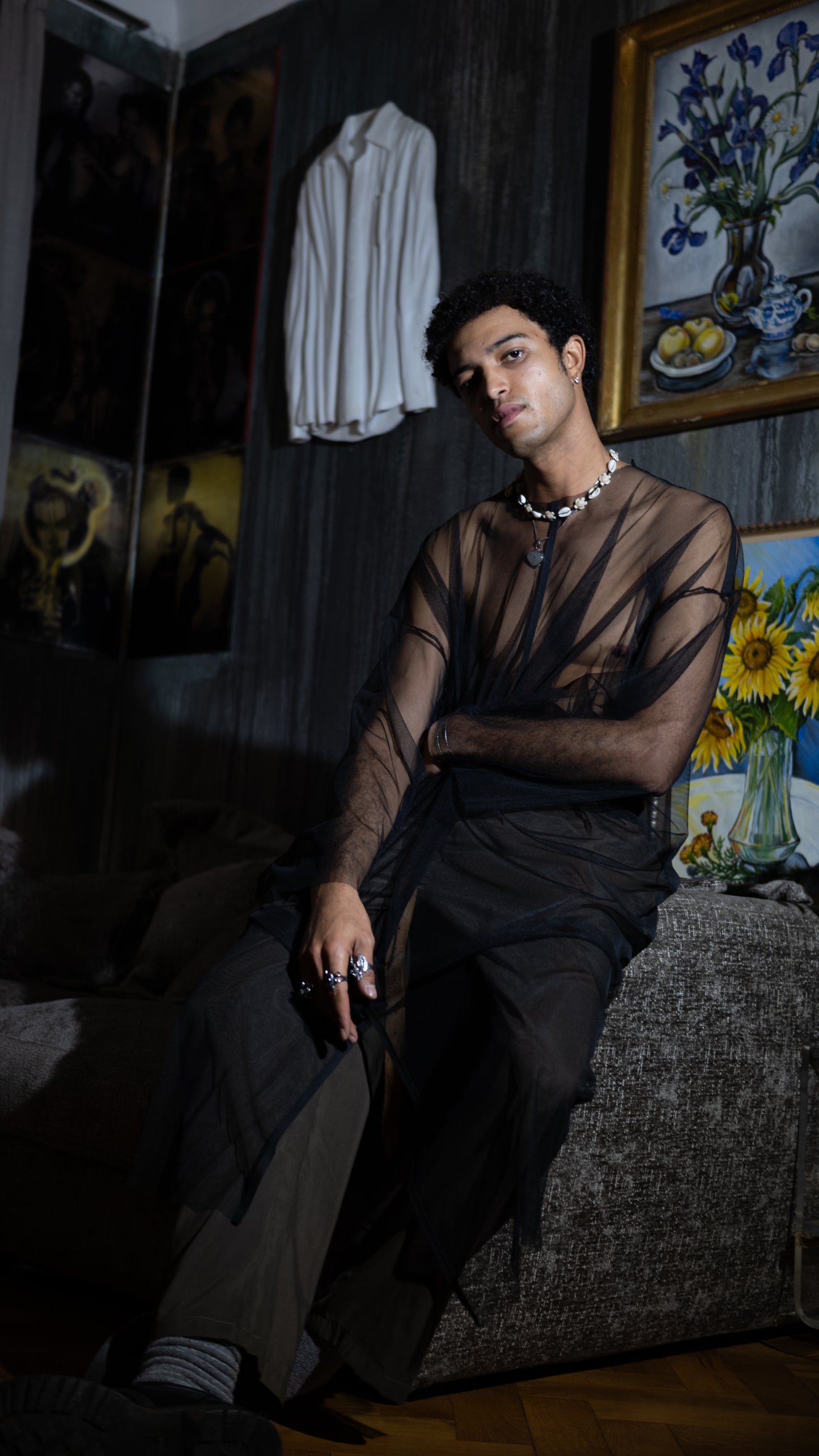 The Transparent LongSleeve Dress