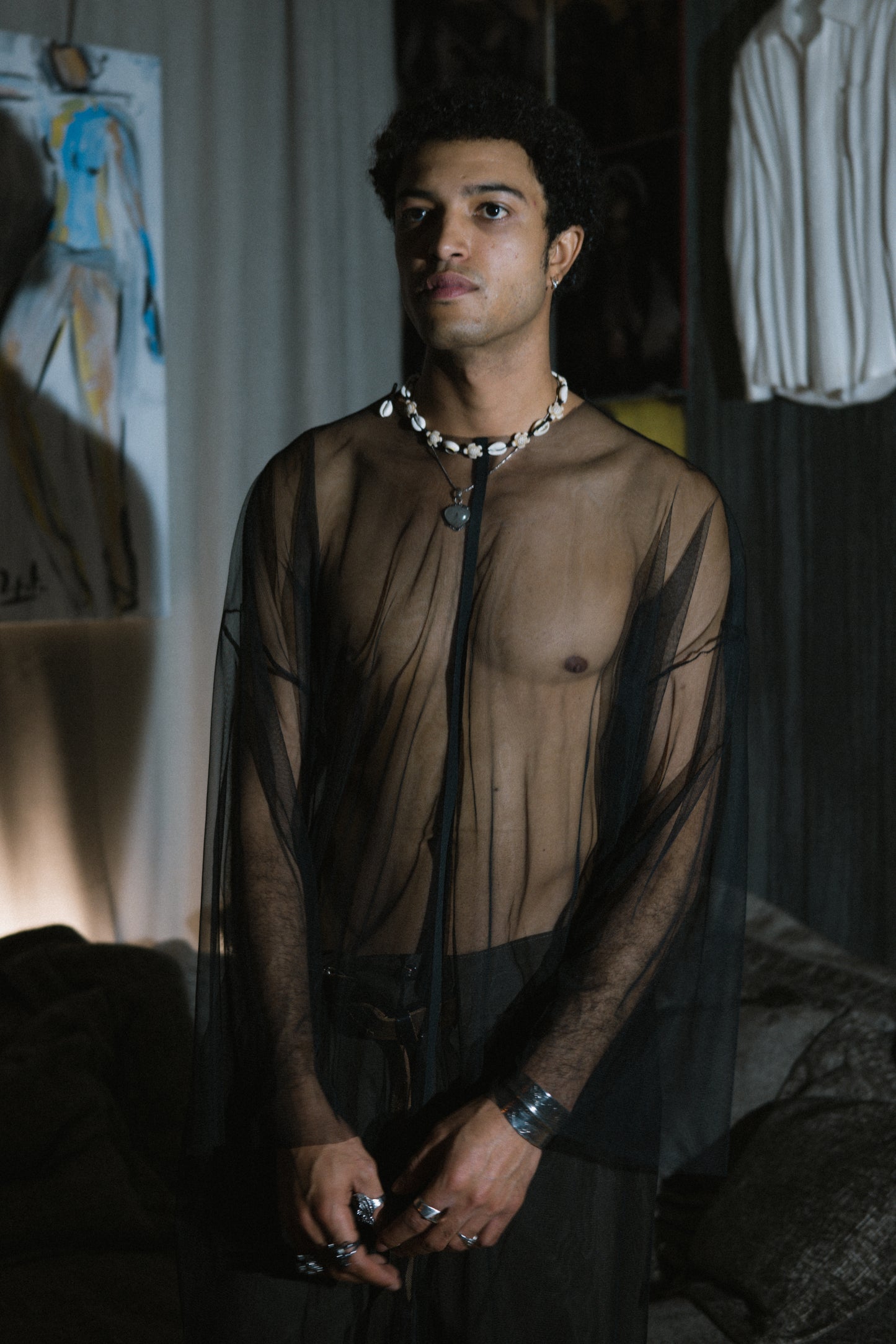 The Transparent LongSleeve Dress