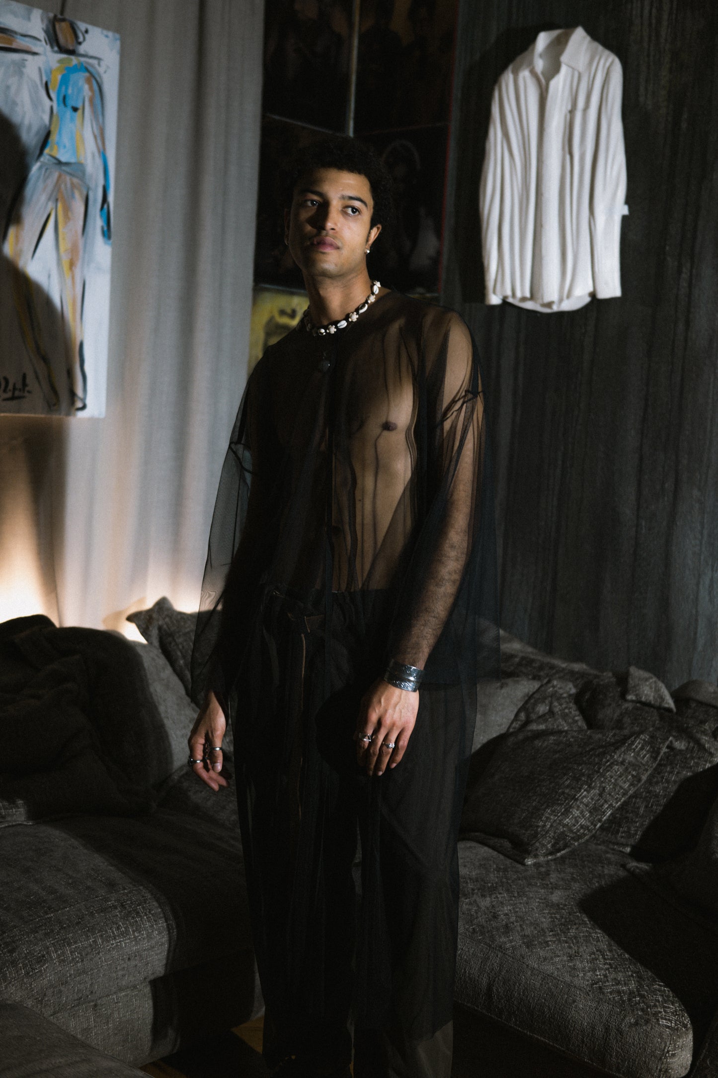 The Transparent LongSleeve Dress