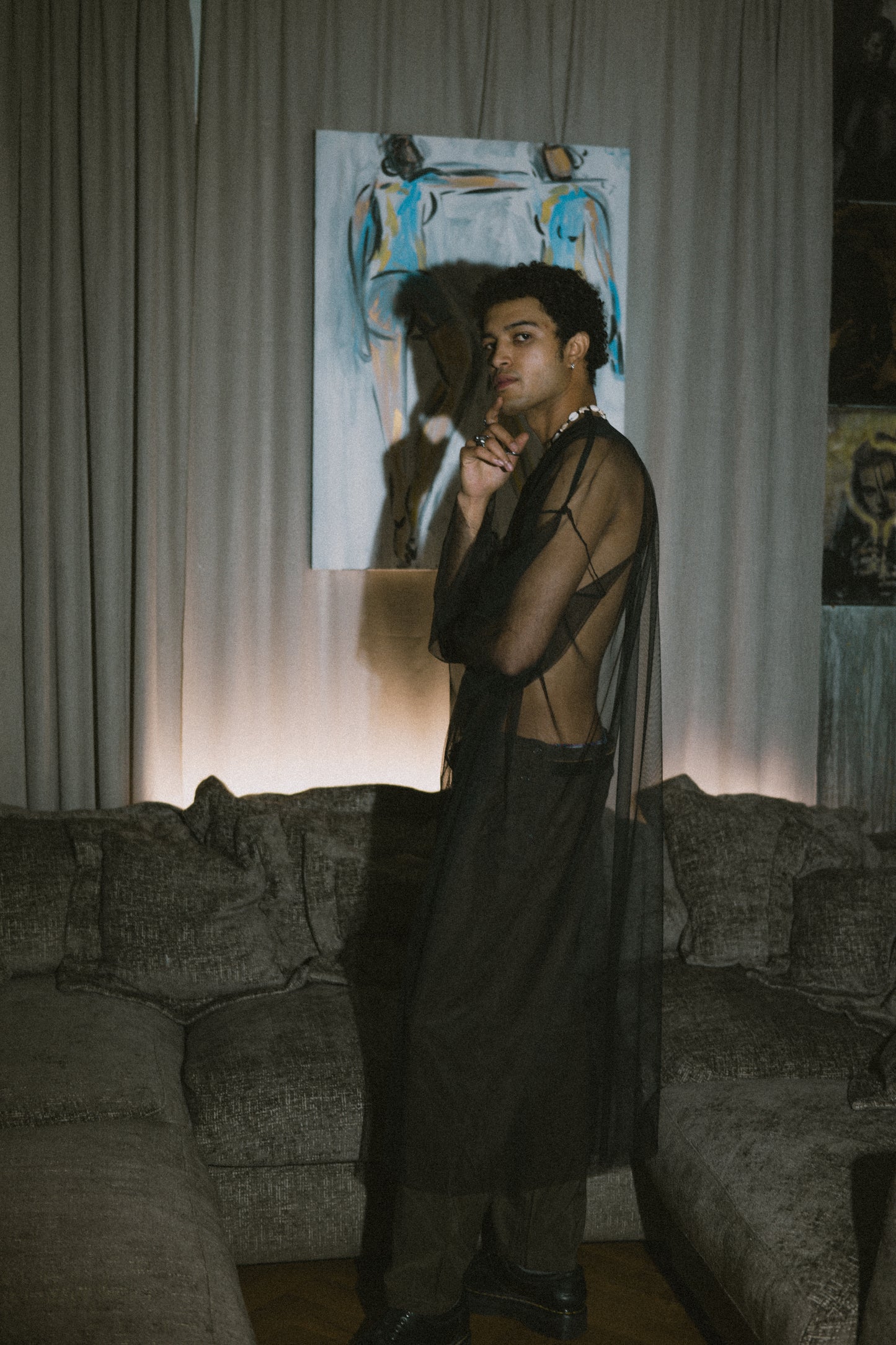 The Transparent LongSleeve Dress