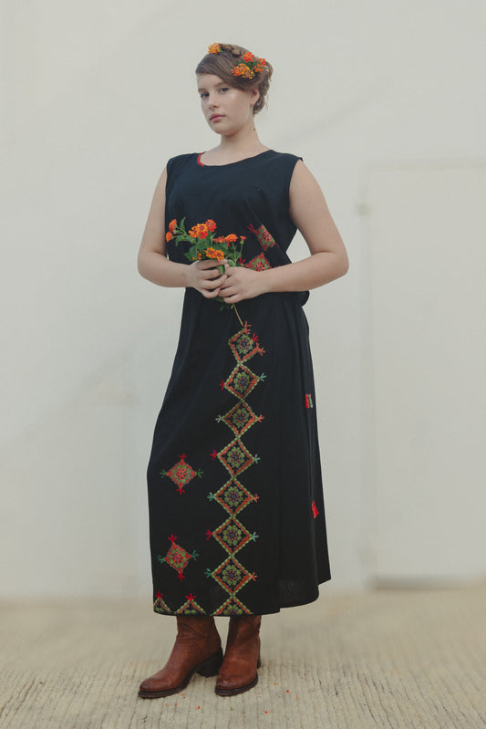 Unisex Linen Wrap Suit
