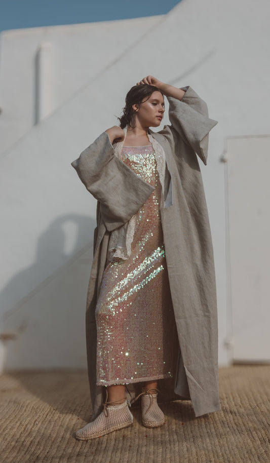 Handmade Organic Hemp Kimono